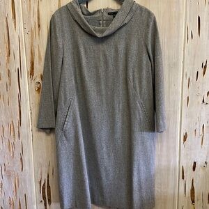 EUC Theory Magrite Gray Wool Dress with Pockets